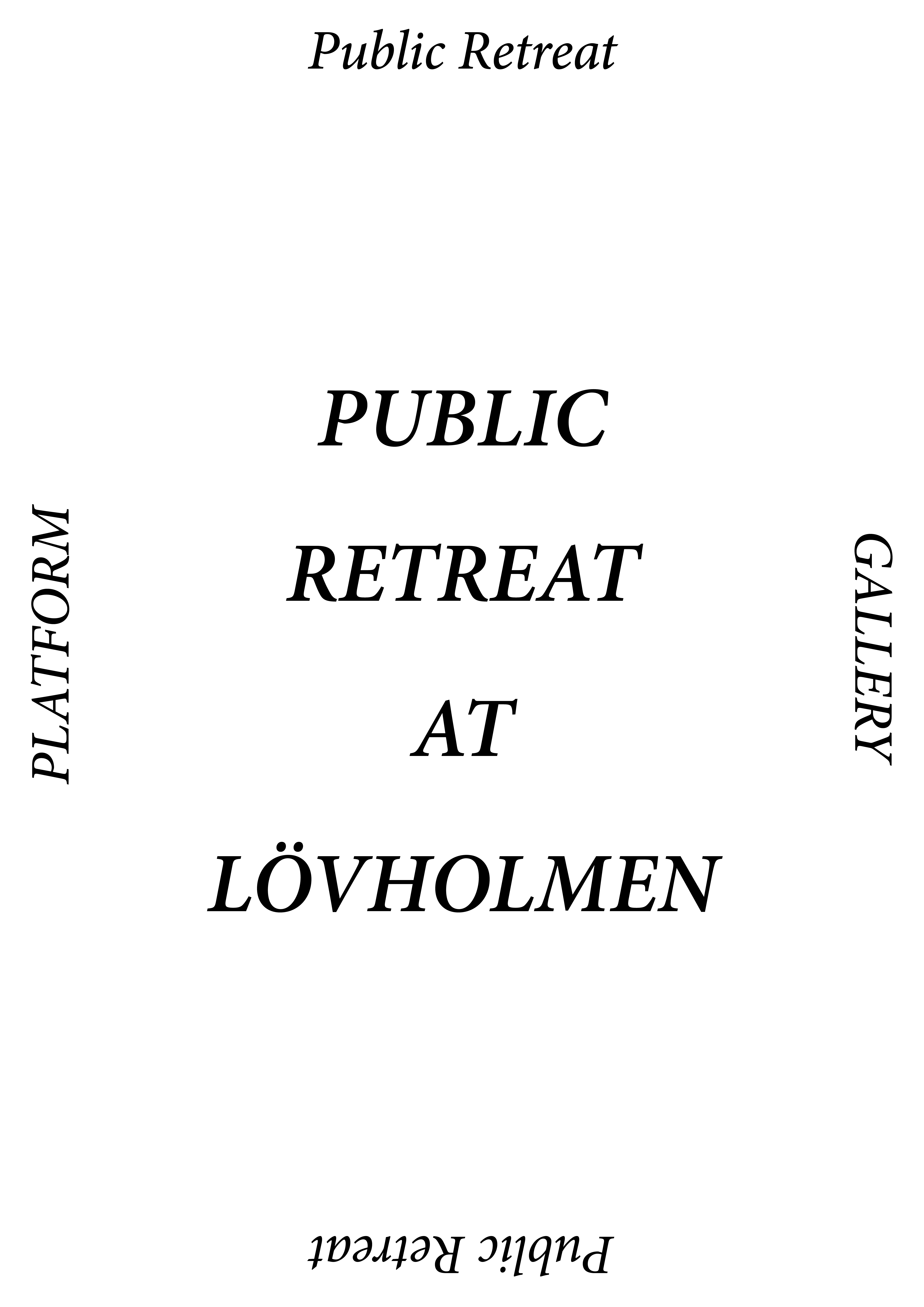 Public Retreat