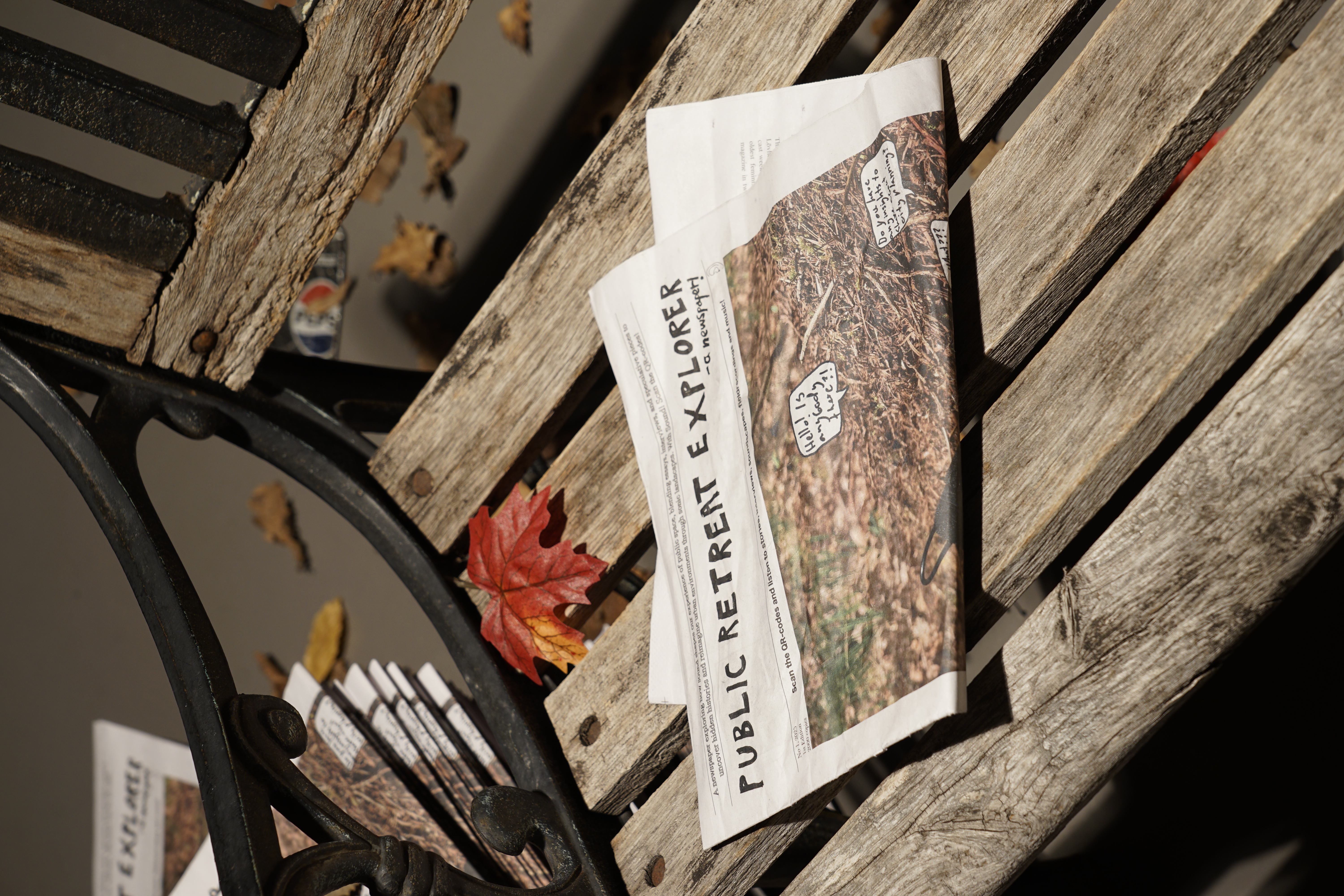Public Retreat Explorer - A Newspaper