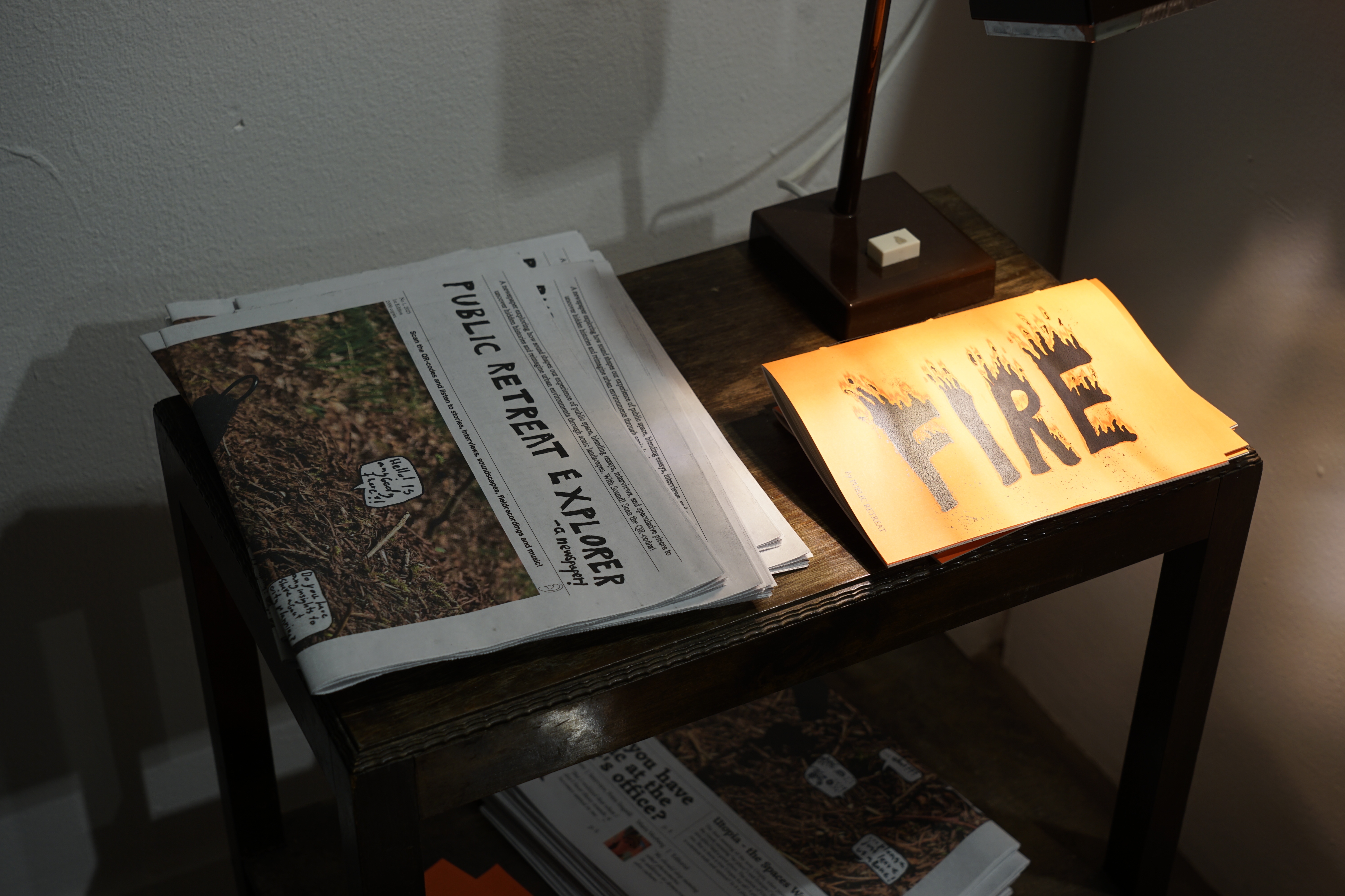 Public Retreat Explorer - A Newspaper